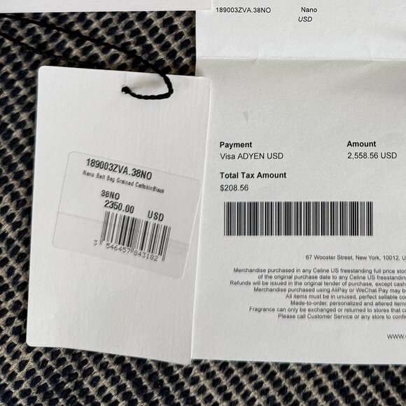 Celine Nano Belt Bag in Black - Picture 7 of 8